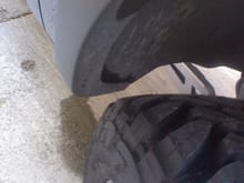 tire clearance back of flair