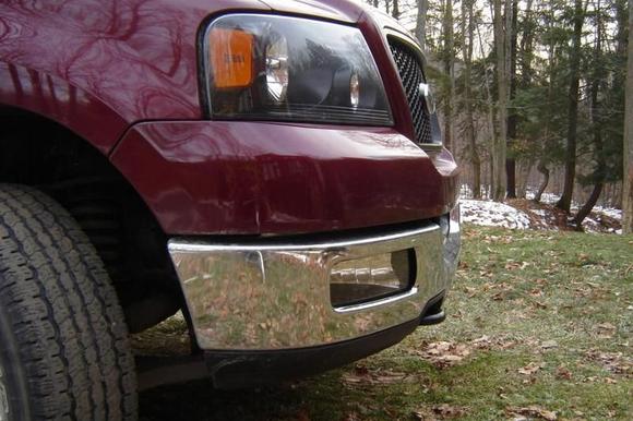 Painted Fog Lamps, installed