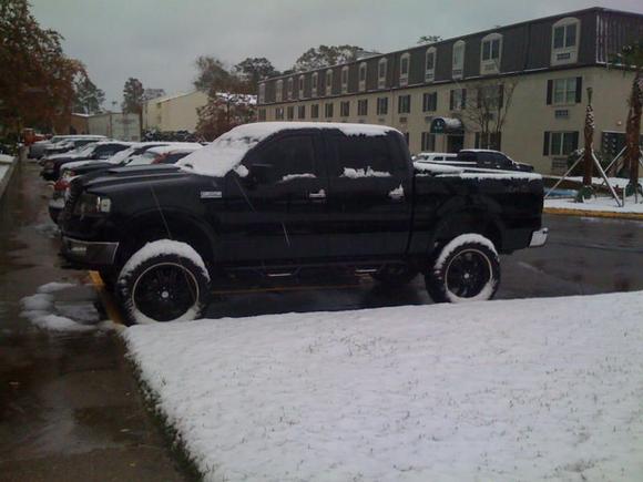 Snow in Southern Louisiana???
