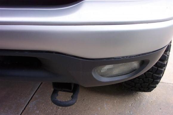 drivers side front bumper, done