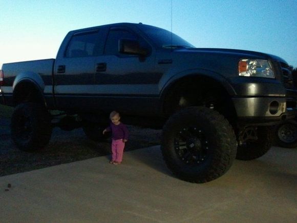 4-29-11...... 12 inches finally!!! 

and my beautiful daughter Cayleigh!