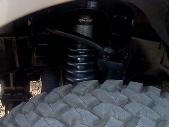 6" pro comp coil over cranked up 2"