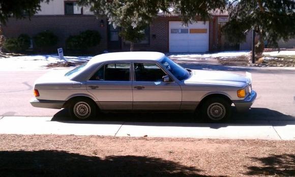 I knew better than to buy a non-Ford.  But this was more like a family heirloom.  It was a 1981 MB 300sd that had been in my family since 1994.  After about 2 weeks, I found out that the 30 year old brakes couldn't stop the heavy car.  It was declared a total loss.