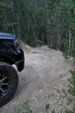 Yep, it's as steep as it looks.  Pierson Park Road was definitely not the hardest trail we've ever done.  But lots of fun!