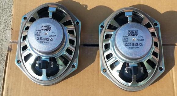 sony/ford 6x8 coax 4 ohm 25 watt