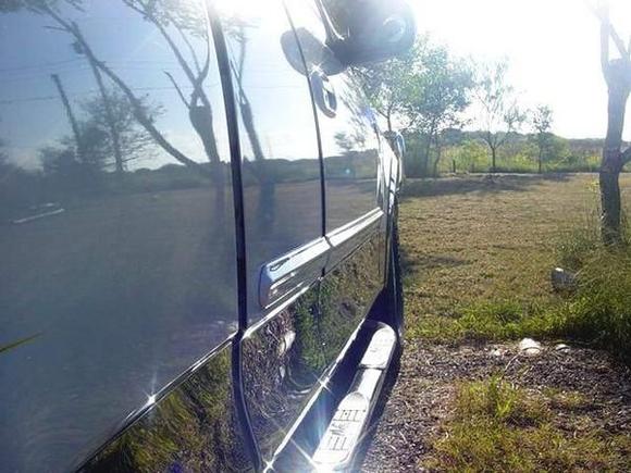 Whoever said you can't get an awesome shine on oxford white???