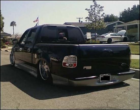 The Gangster Lean. thats the name.