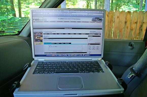 Online in my Truck