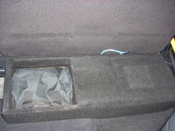 Room for the tool bag