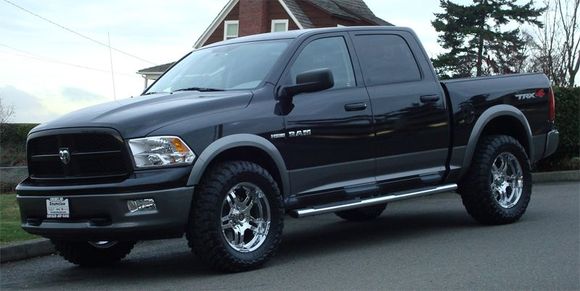 Pat's (husband) new 2010 Dodge Ram 1500 TRX4 - loaded to the gills - 1 day old