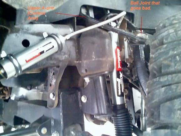 Upper A arm