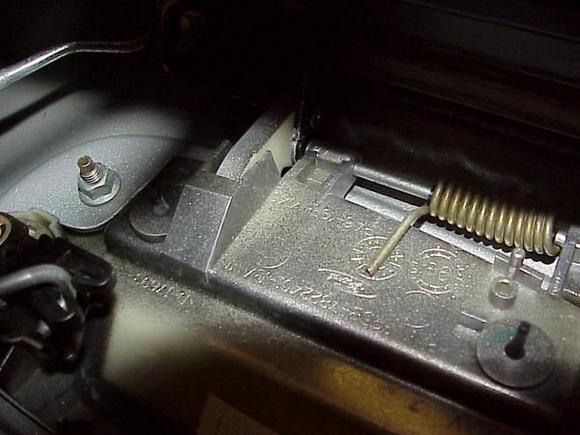 Left nut location 2001 SCrew Keypad Install