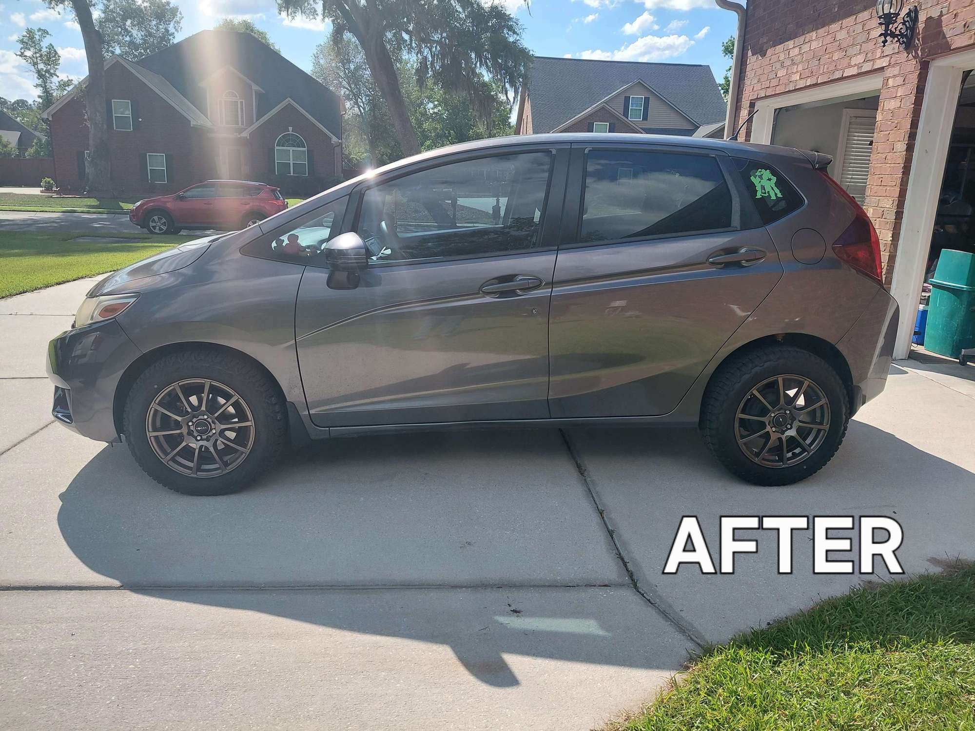 With 205/60R16 wheels and YSR suspension