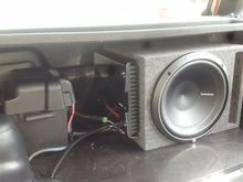 Optima marine battery in the box.
Hits like a drunken salior!  LOL >jk k