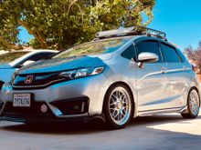 This is my summer/car meet  set flush to the body and bigger this or the 17by 7.5 racing Hart type c 
205/45r17 front and 235/40r17 back this is my favorite wheels of all time rare and classic for jdm look 
