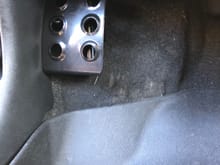 Fit pedal mod Jeep Wrangler dead pedal.