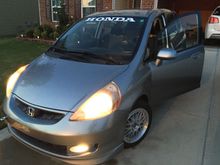 First set of wheels on it