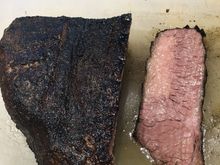Sous Vide Brisket for 36 hours.  Cooked Medium.
