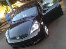 2008 Honda Fit Black