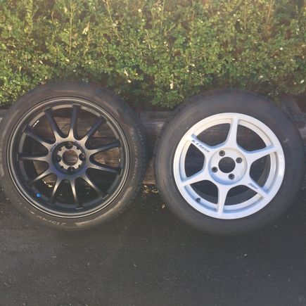 2015/06 - Wheel switch!!! 15x7 Kosei K1's.