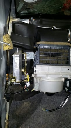 ECU and harness located on the Passenger side ECU.