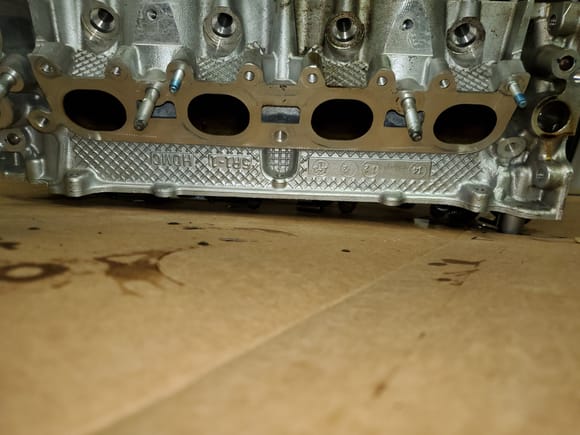 Usually on a intake runner you leave it a bit rough to prevent "atomization" because you're getting 14.7 parts air, and 1 part fuel for stoichiometric burn, but when you have direct injection, all you have is air coming in the runner.  So, my idea is to ask the cylinder head guy to smooth it out like as if it was extrude honed, or part of the intake manifold.  Get the velocity up to maximum coming into the combustion chamber.  Of course the "money shot" is inside the intake valve bowl area... 