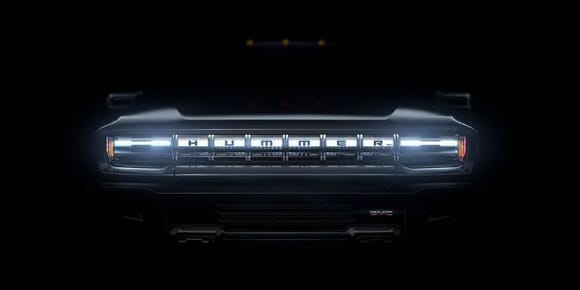 We don't know what the Hummer EV will look like yet, we do know we'd be terrified to see this grill coming at us in a crosswalk. Via Car and Driver.