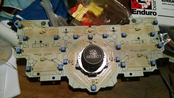 Front of PC board
