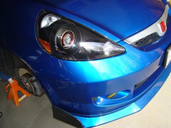 Head &amp; Fog Light Conversion Mar '10 022