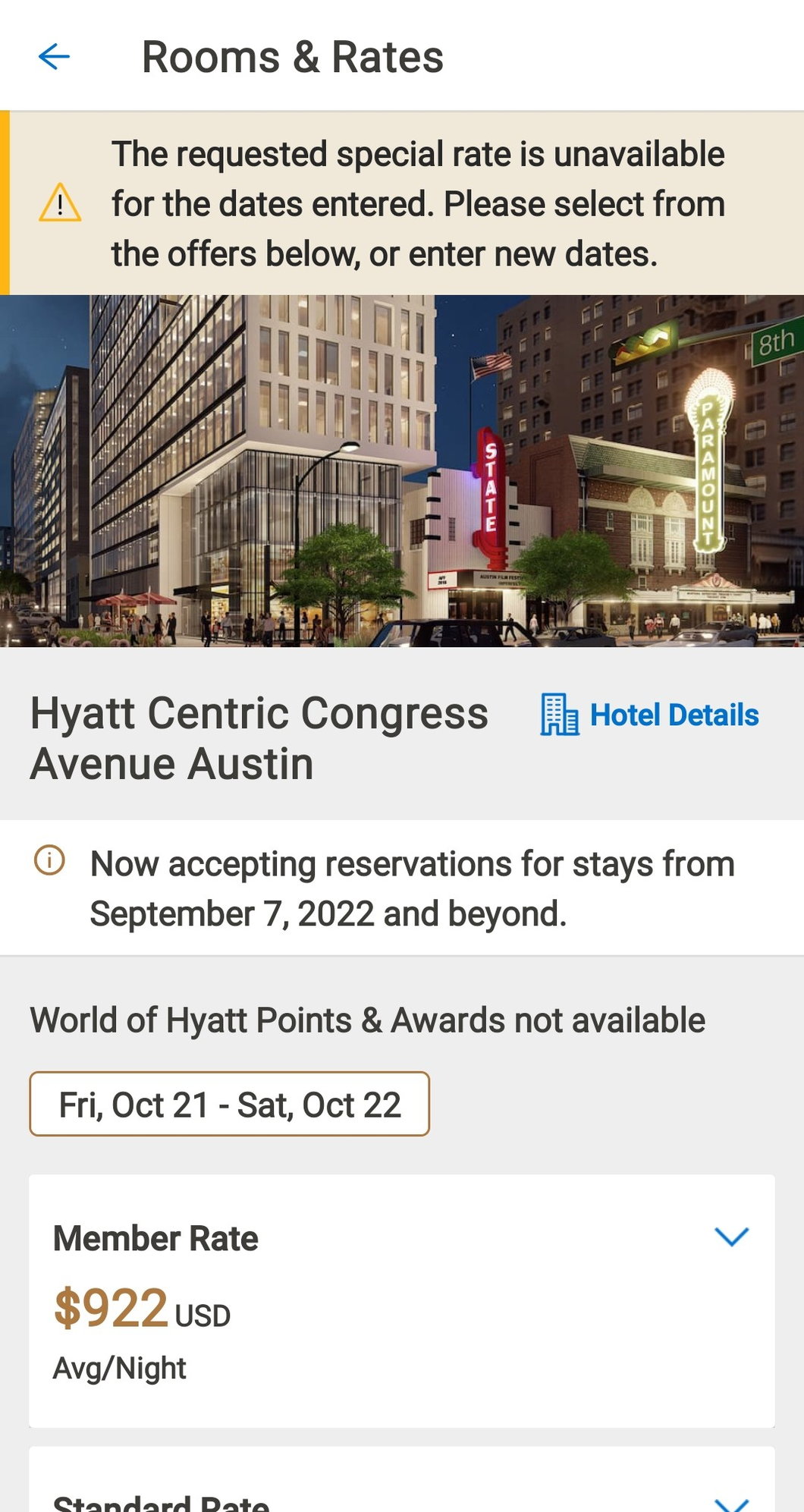 Standard Room Availability but No Award Availability - Page 7 - FlyerTalk  Forums