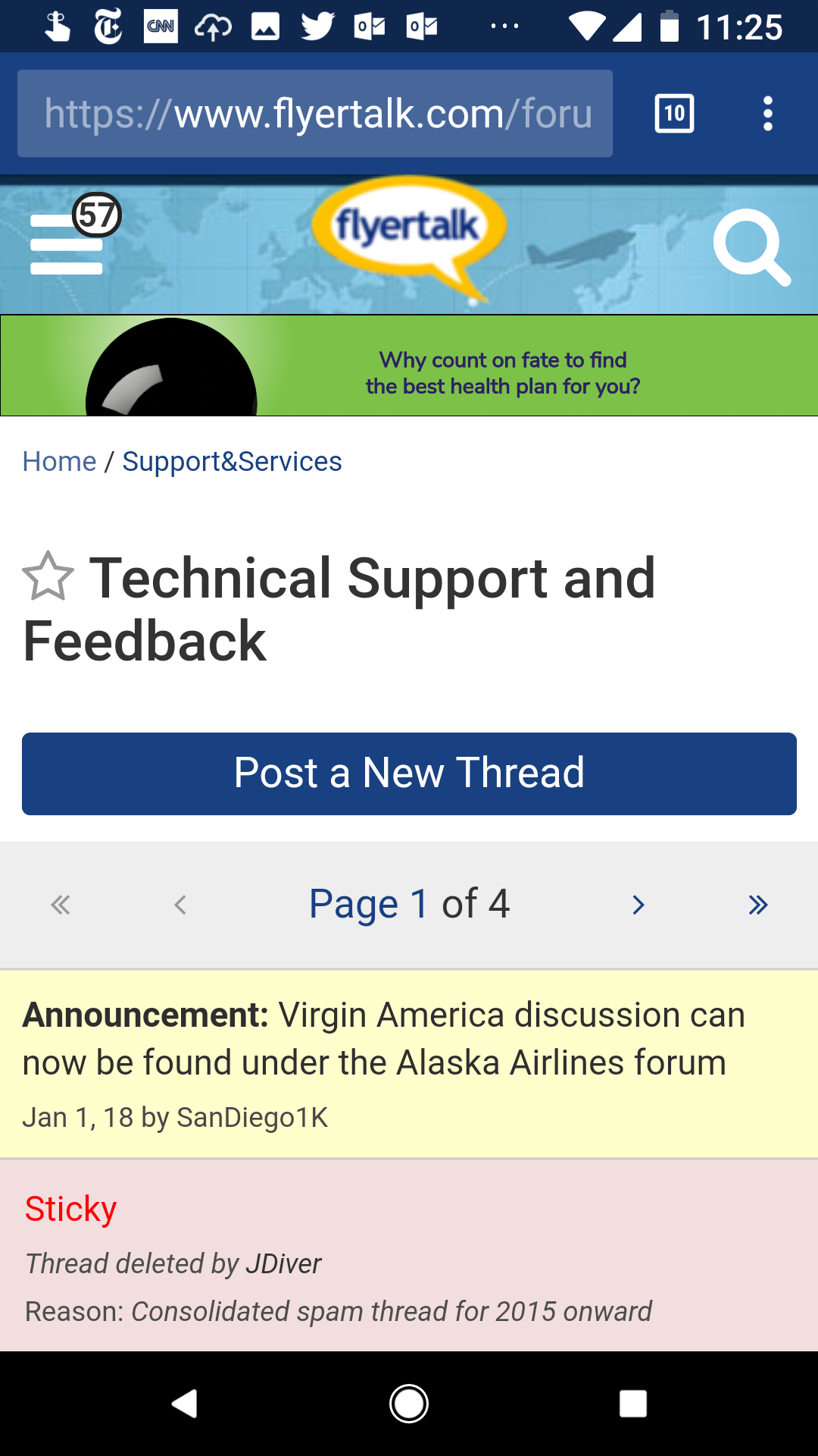 Archive Report Disruptive 2018 Ads On Mobile Device Screen Shots Flyertalk Forums