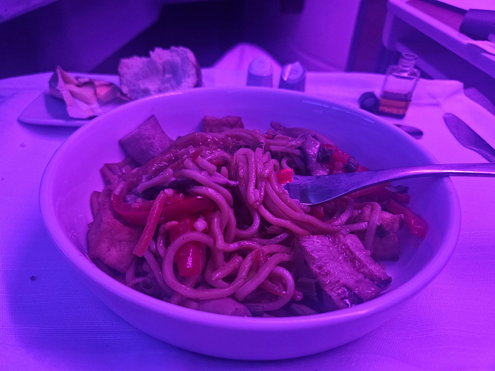 Lo Mein was fine. Lacking in flavor depth, but sufficiently filling and non-greasy