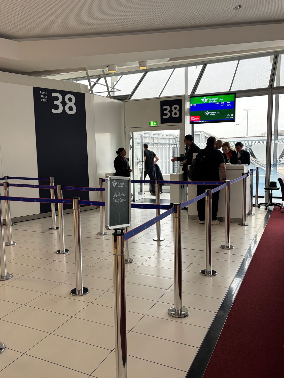 SkyPriority boarding