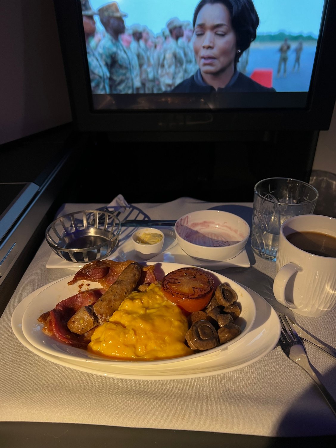 Full English - eggs not good! 