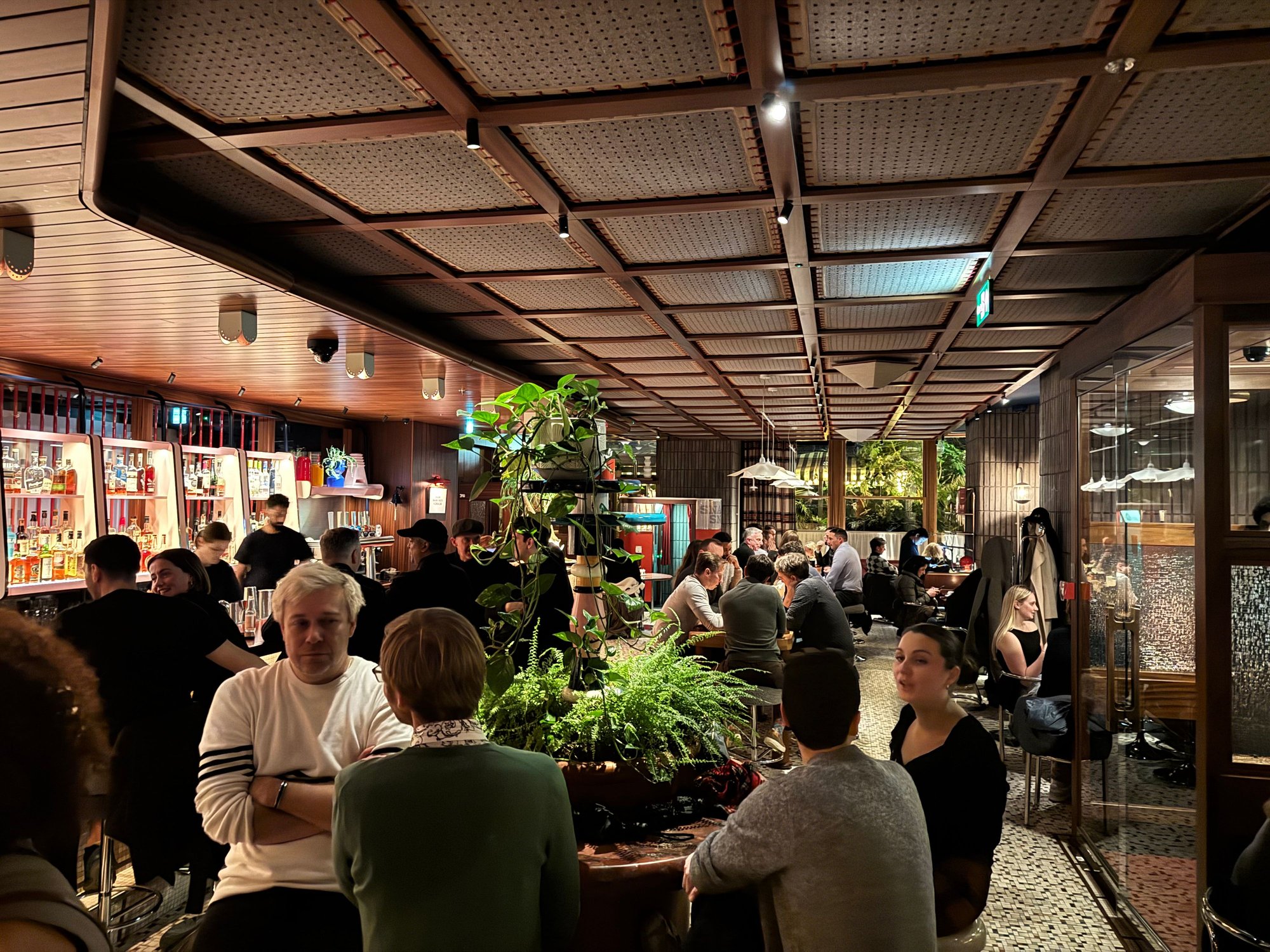 A bustling Double Standard bar