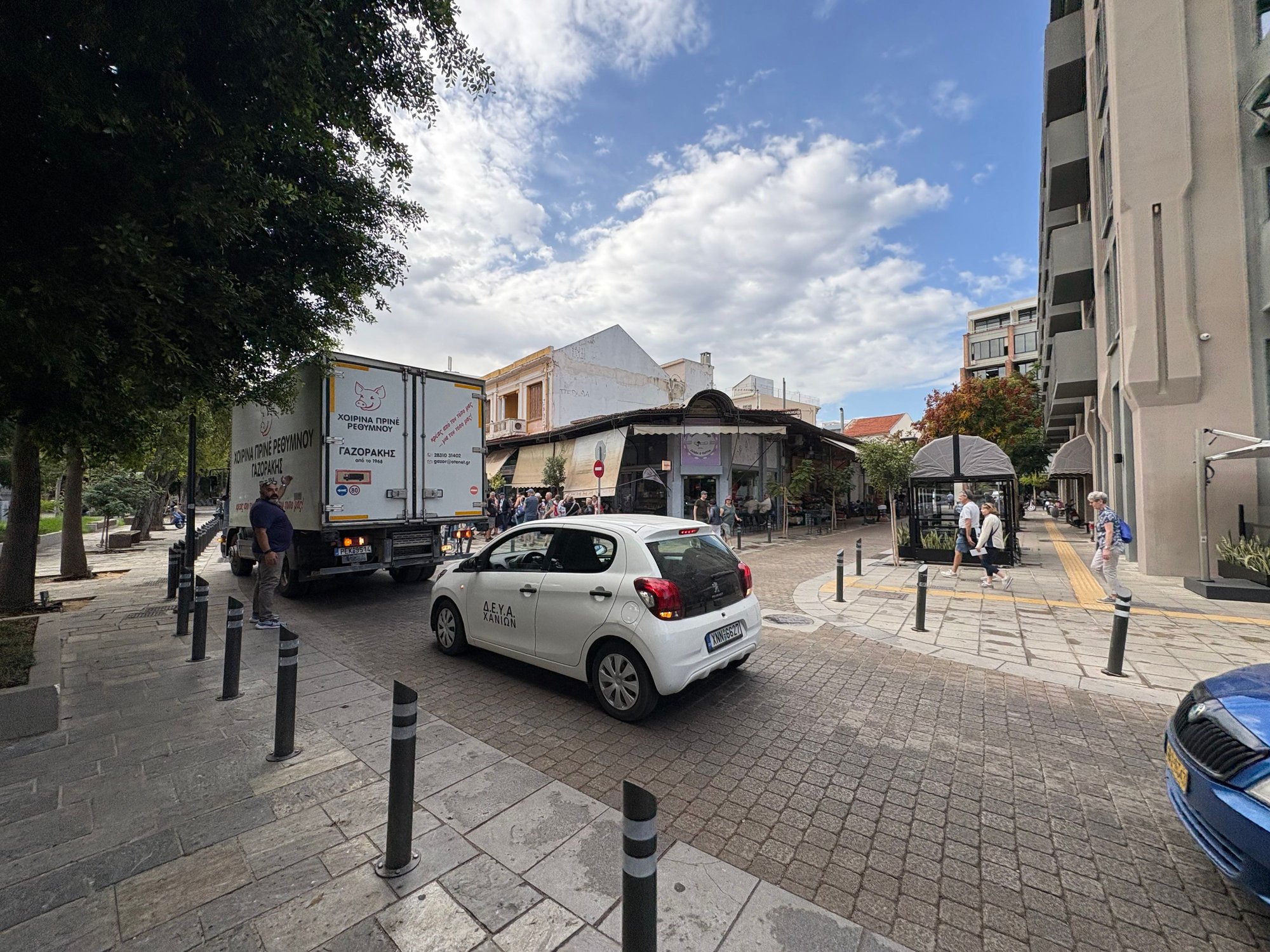 And thus causing a traffic jam .....