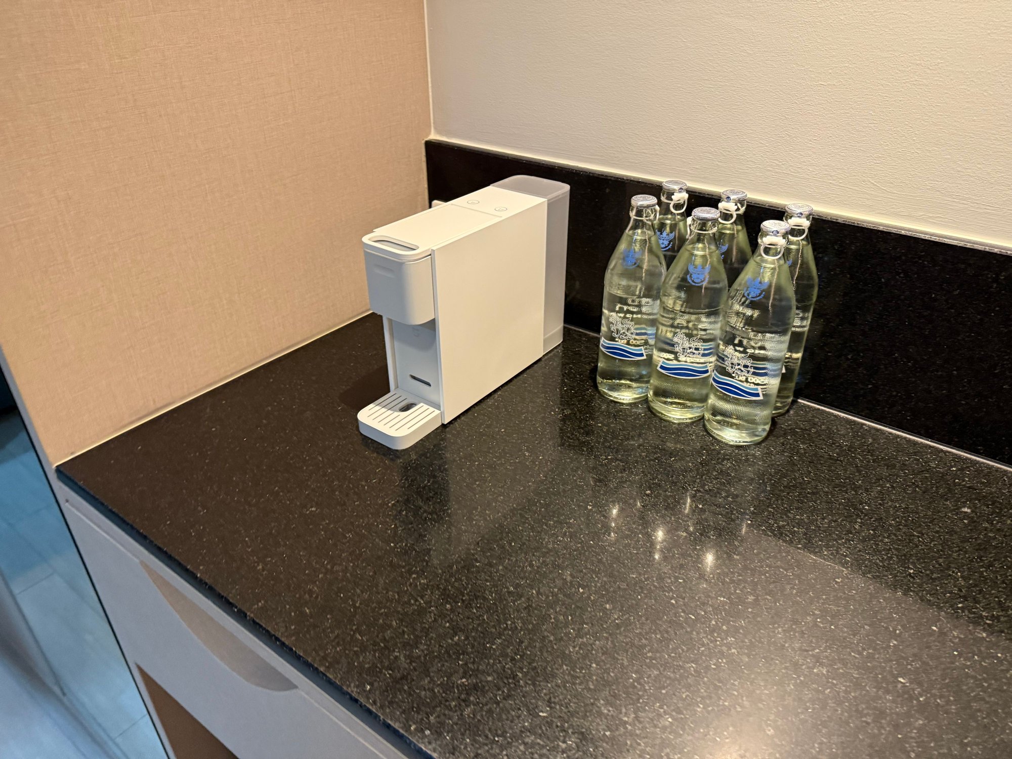 lots of water bottles