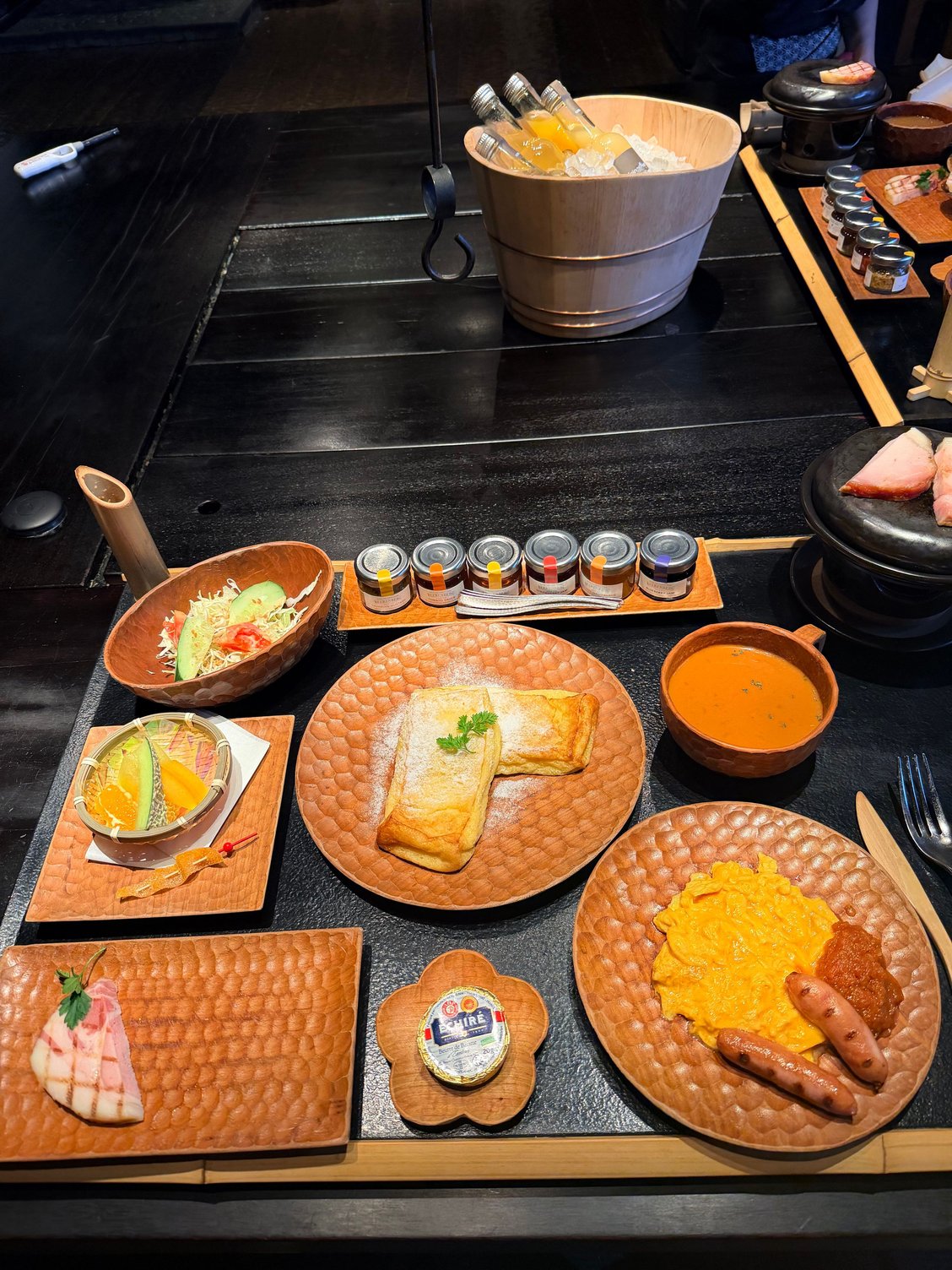 The legendary french toast breakfast.