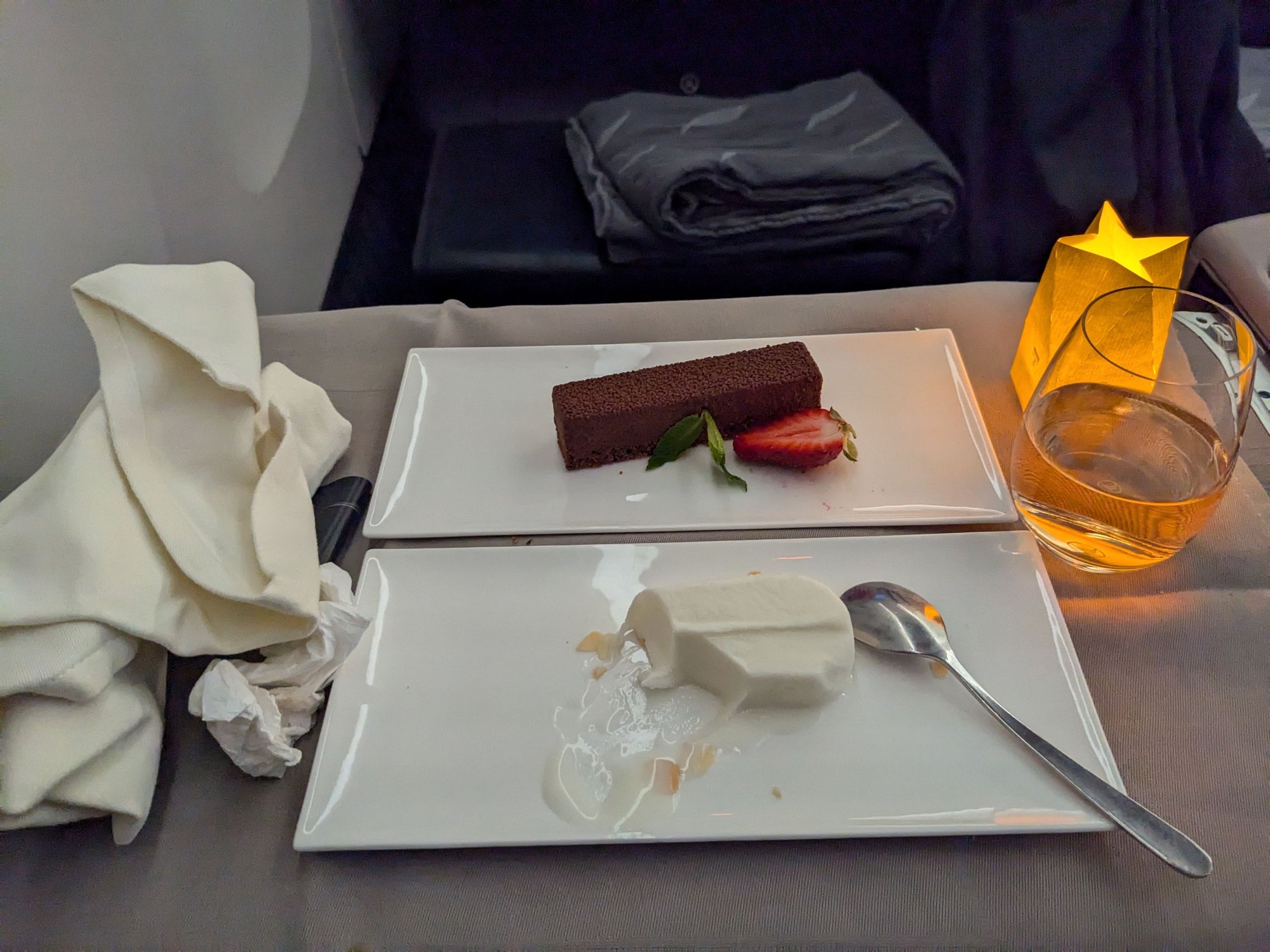 Dessert was good but in hindsight I wish I had asked for the halwa as well.