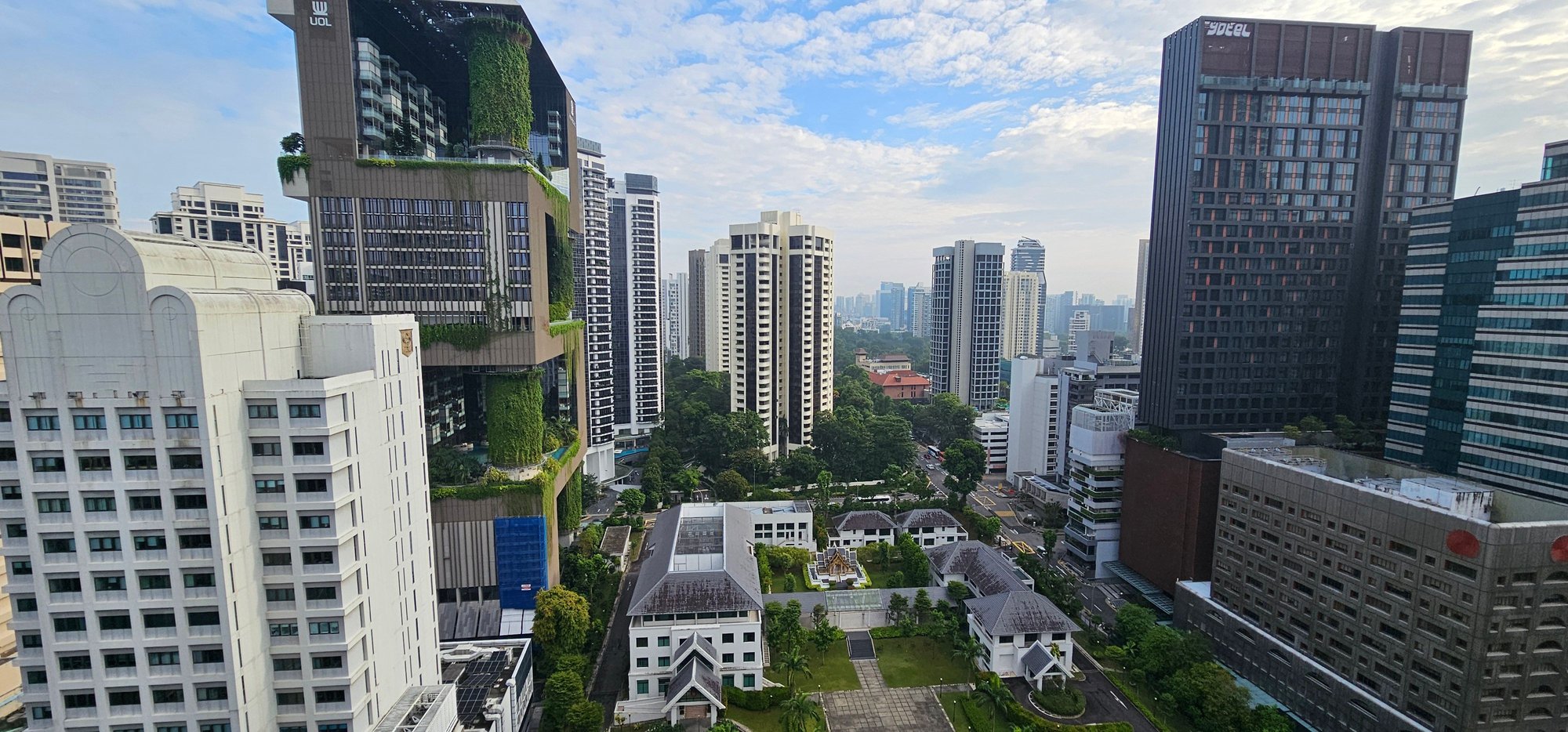 View from the pool on the 23rd floor