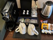 In room Nespresso machine