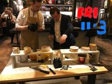 5th course:
- cheese is available at a surcharge
- you get to chose