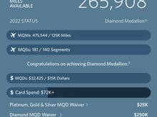 I think this should be it for the year. Flying one more time but that starts on the the 31st. Also hit MM on the last flight. 