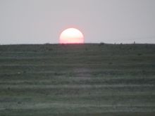 Elk City, Oklahoma sunset 15th September 2020