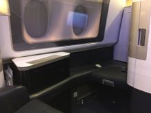 A recreated First Class seat, for those that haven't ever sat in one!