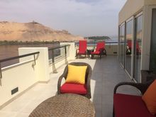 A suite with a panoramic view.