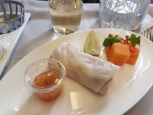 Vietnamese style spring rolls (yet only get one).