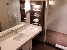 There were two bathrooms - one on each floor. This is one of them.