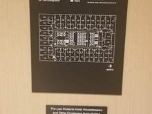 Guest room floor map