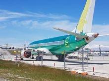 Boeing 737 MAX at PAE June 29, 2019
